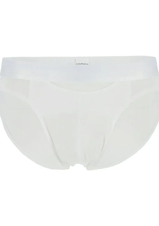 HOM HO1 mini briefs slip (1-pack), herenslip met horizontale gulp, wit