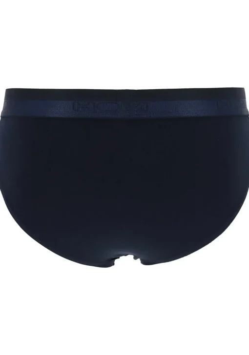 HOM HO1 mini briefs slip (1-pack), herenslip met horizontale gulp, navy blauw