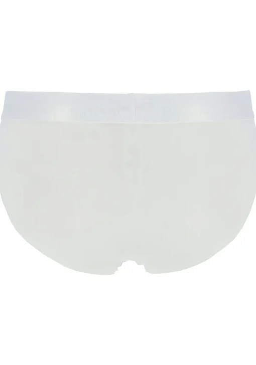 HOM HO1 mini briefs slip (1-pack), herenslip met horizontale gulp, wit