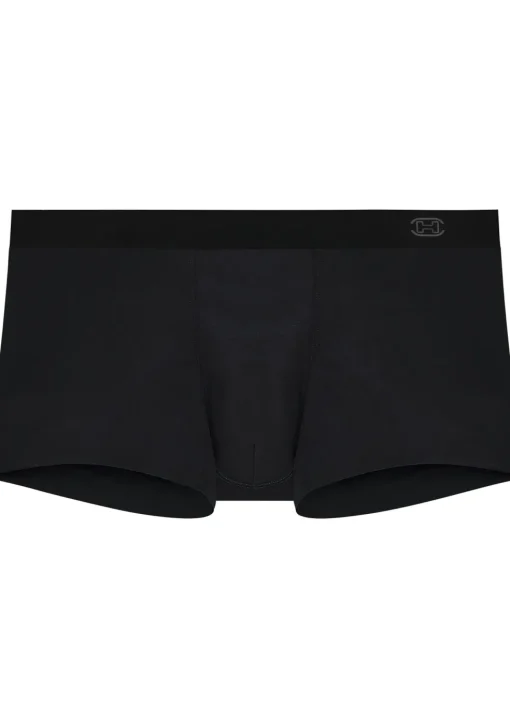 HOM Modal clean cut comfort boxer briefs (1-pack), heren boxer, zwart