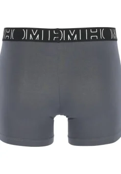 HOM Patrick #2 long boxer briefs (3-pack), heren boxers normale lengte, zwart, grijs, grijs