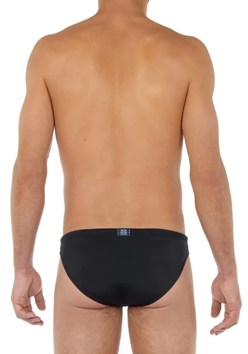 HOM Sea life swim micro briefs, heren zwemslip, zwart