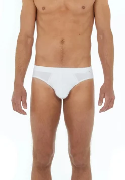 HOM Tencel soft comfort mini briefs (1-pack), heren slip, wit