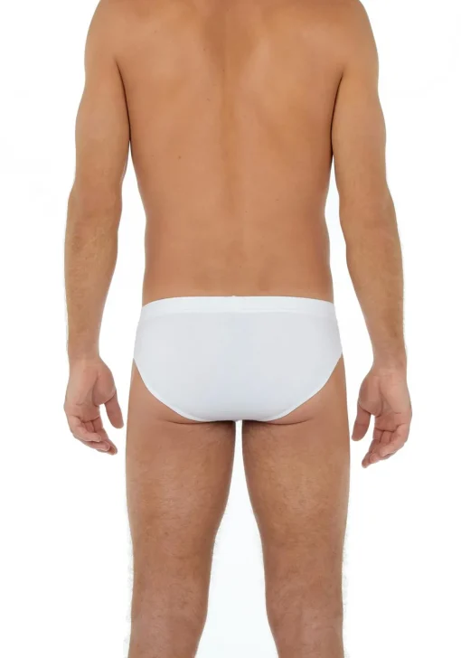 HOM Tencel soft comfort mini briefs (1-pack), heren slip, wit