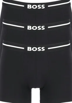 HUGO BOSS Bold boxer briefs (3-pack), heren boxers normale lengte, zwart