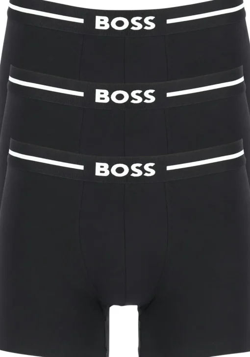 HUGO BOSS Bold boxer briefs (3-pack), heren boxers normale lengte, zwart