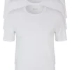 HUGO BOSS Classic T-shirts regular fit (3-pack), heren T-shirts O-hals, wit