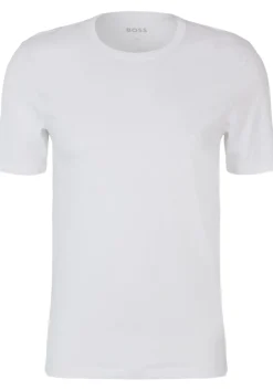 HUGO BOSS Classic T-shirts regular fit (3-pack), heren T-shirts O-hals, wit