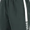 HUGO BOSS Dolphin swim shorts, heren zwembroek, donkergrijs