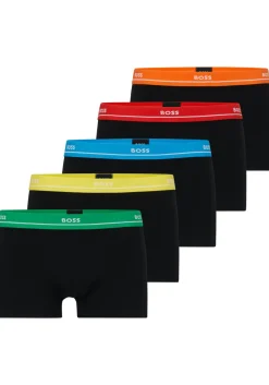 HUGO BOSS Essential trunks (5-pack), heren boxers kort, zwart