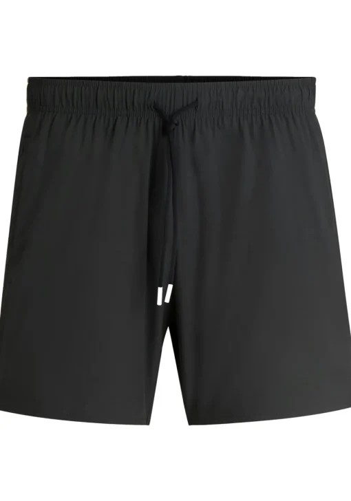 HUGO BOSS Iconic swim shorts, heren zwembroek, donkergrijs