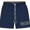 HUGO BOSS Mooneye swim shorts, heren zwembroek, navy blauw