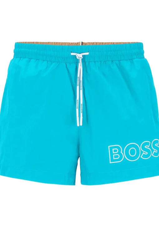 HUGO BOSS Mooneye swim shorts, heren zwembroek, lichtblauw