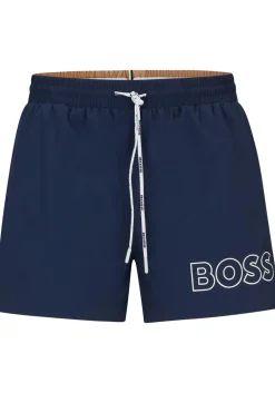 HUGO BOSS Mooneye swim shorts, heren zwembroek, navy blauw