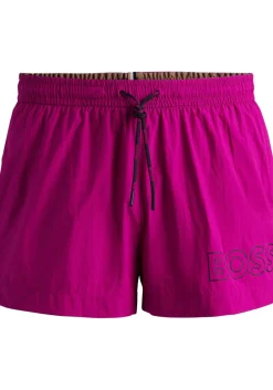HUGO BOSS Mooneye swim shorts, heren zwembroek, middenroze