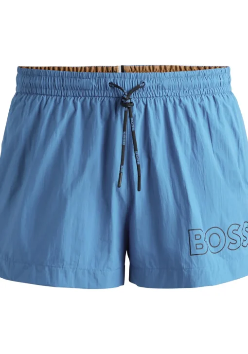 HUGO BOSS Mooneye swim shorts, heren zwembroek, kobalt blauw