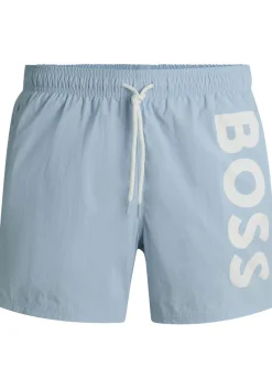 HUGO BOSS Octopus swim shorts, heren zwembroek, lichtblauw