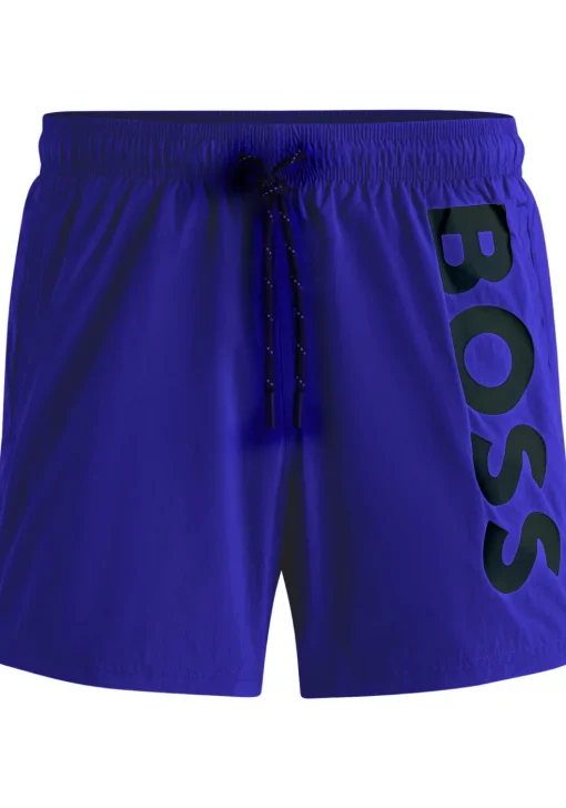 HUGO BOSS Octopus swim shorts, heren zwembroek, middenblauw