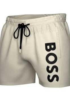 HUGO BOSS Octopus swim shorts, heren zwembroek, wit