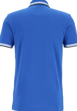 HUGO BOSS Paddy regular fit polo, heren polo korte mouw, blauw (contrast)