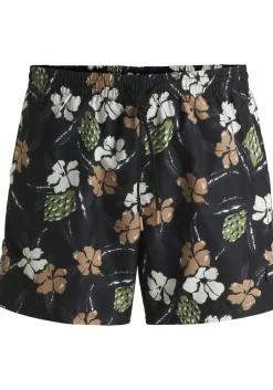 HUGO BOSS Piranha swim shorts, heren zwembroek, zwart dessin