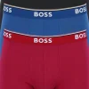 HUGO BOSS Power boxer briefs (3-pack), heren boxers normale lengte, rood, blauw, zwart