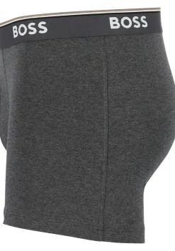 HUGO BOSS Power boxer briefs (3-pack), heren boxers normale lengte, grijs, grijs, zwart