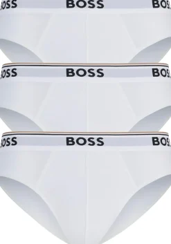 HUGO BOSS Power briefs (3-pack), heren slips, wit