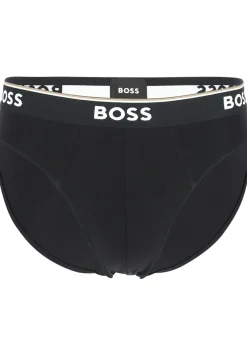 HUGO BOSS Power briefs (3-pack), heren slips, grijs, grijs, zwart
