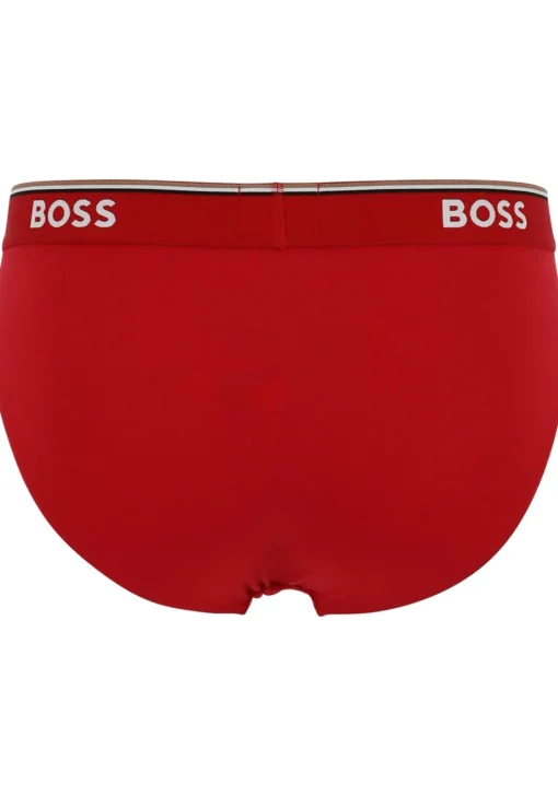 HUGO BOSS Power briefs (3-pack), heren slips, rood, blauw, zwart