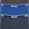 HUGO BOSS Power trunks (3-pack), heren boxers kort, navy, blauw, grijs