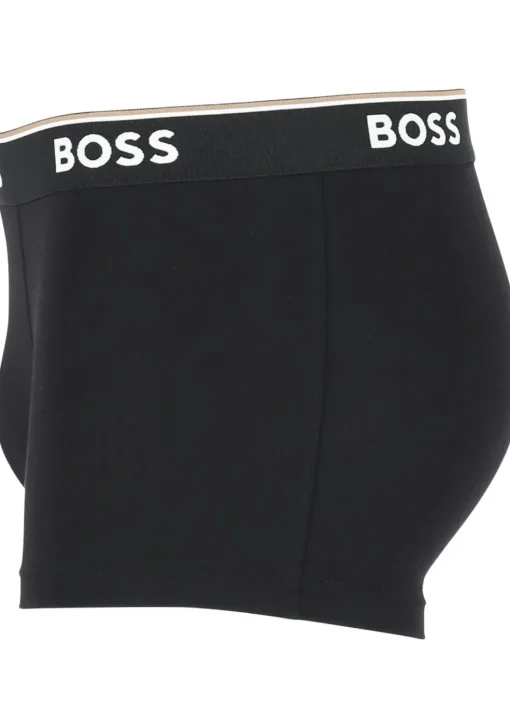 HUGO BOSS Power trunks (3-pack), heren boxers kort, grijs, grijs, zwart