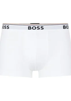 HUGO BOSS Power trunks (3-pack), heren boxers kort, wit