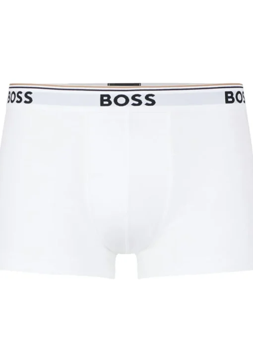 HUGO BOSS Power trunks (3-pack), heren boxers kort, wit