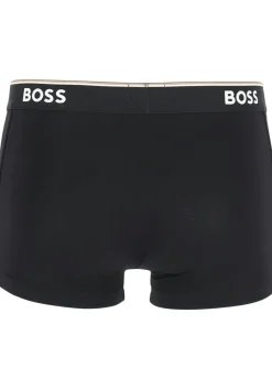 HUGO BOSS Power trunks (3-pack), heren boxers kort, grijs, grijs, zwart