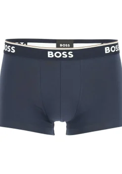 HUGO BOSS Power trunks (3-pack), heren boxers kort, navy, blauw, grijs