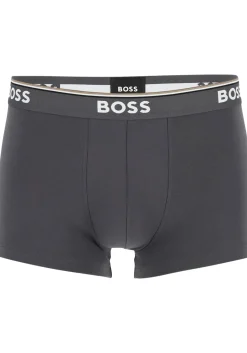 HUGO BOSS Power trunks (3-pack), heren boxers kort, navy, blauw, grijs