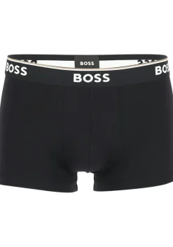 HUGO BOSS Power trunks (3-pack), heren boxers kort, grijs, grijs, zwart