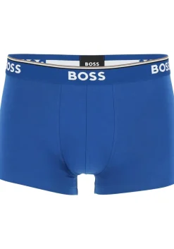 HUGO BOSS Power trunks (3-pack), heren boxers kort, navy, blauw, grijs