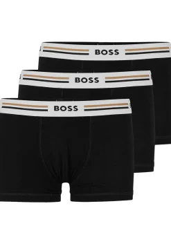 HUGO BOSS Revive trunks (3-pack), heren boxers kort, zwart