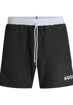 HUGO BOSS Starfish swim shorts, heren zwembroek, donkergrijs