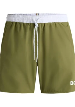 HUGO BOSS Starfish swim shorts, heren zwembroek, groen