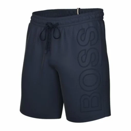 HUGO BOSS swim shorts, heren zwembroek, navy blauw