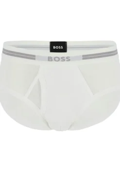 HUGO BOSS Traditional Original brief (1-pack), heren slip met gulp, wit