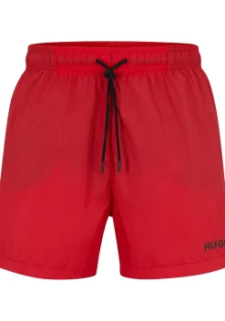 HUGO Haiti swim shorts, heren zwembroek, rood