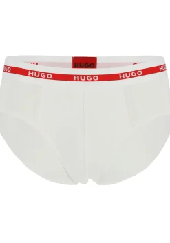 HUGO hipster briefs (2-pack), heren slips, wit