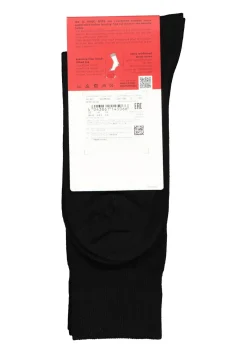 HUGO logo sokken (2-pack), herensokken katoen, zwart