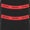 HUGO trunks (3-pack), heren boxers kort, zwart