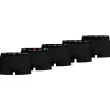 HUGO trunks (5-pack), heren boxers kort, zwart
