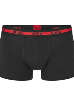 HUGO trunks (2-pack), heren boxers kort, zwart